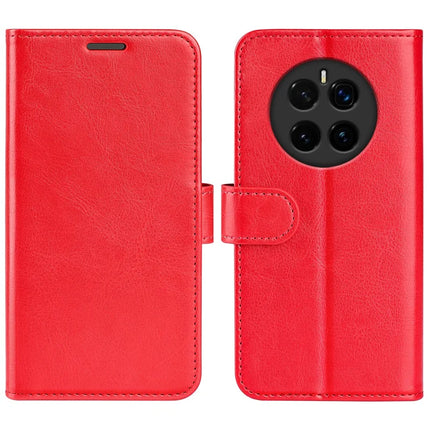 For Honor Magic7 5G Wallet Case Crazy Horse Texture Stand Leather Phone Cover - Red