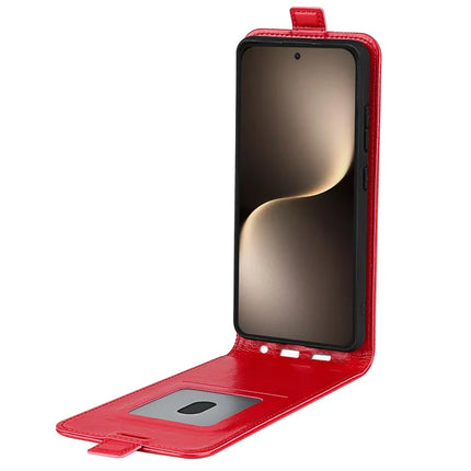 For Honor Magic7 5G Case with Card Slots Vertical Flip Leather Phone Cover