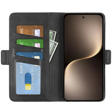 For Honor Magic7 5G Stand Case Calf Texture Leather Wallet Phone Cover