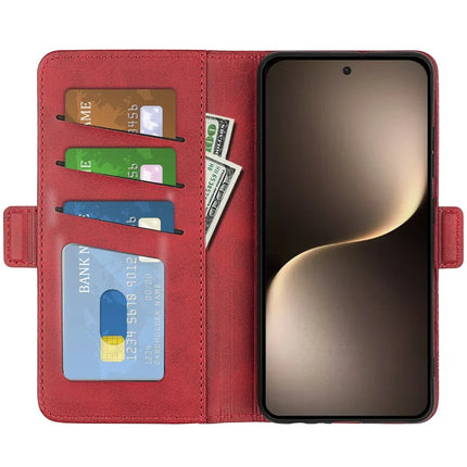 For Honor Magic7 5G Stand Case Calf Texture Leather Wallet Phone Cover