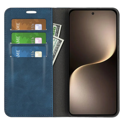 For Honor Magic7 5G Case Skin-Touch Leather Wallet Phone Cover