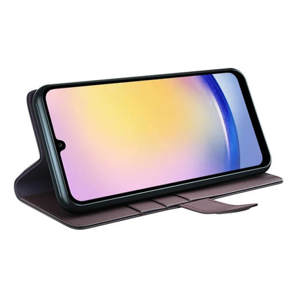 For Samsung Galaxy A26 5G Case Genuine Split Leather Phone Cover Wallet Card Slot