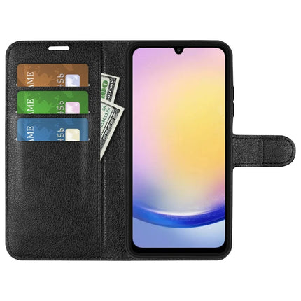 For Samsung Galaxy A26 5G Case Litchi Texture Shockproof Leather Wallet Phone Cover