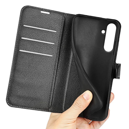 For Samsung Galaxy A26 5G Case Litchi Texture Shockproof Leather Wallet Phone Cover