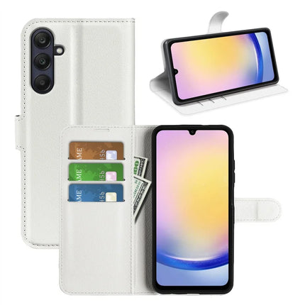 For Samsung Galaxy A26 5G Case Litchi Texture Shockproof Leather Wallet Phone Cover