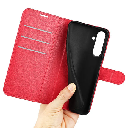 For Samsung Galaxy A26 5G Case Litchi Texture Shockproof Leather Wallet Phone Cover