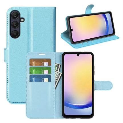 For Samsung Galaxy A26 5G Case Litchi Texture Shockproof Leather Wallet Phone Cover