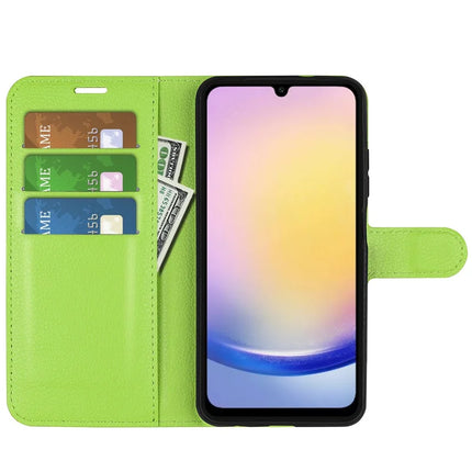 For Samsung Galaxy A26 5G Case Litchi Texture Shockproof Leather Wallet Phone Cover