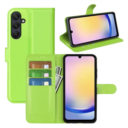 For Samsung Galaxy A26 5G Case Litchi Texture Shockproof Leather Wallet Phone Cover