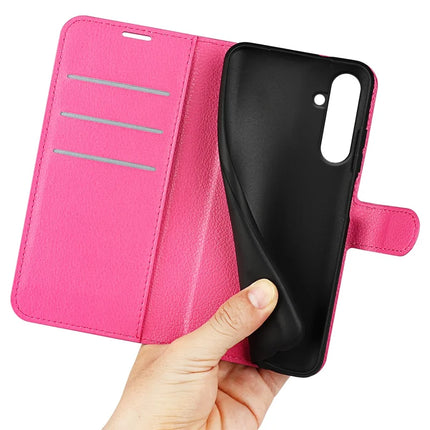 For Samsung Galaxy A26 5G Case Litchi Texture Shockproof Leather Wallet Phone Cover