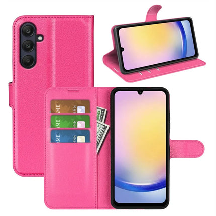 For Samsung Galaxy A26 5G Case Litchi Texture Shockproof Leather Wallet Phone Cover