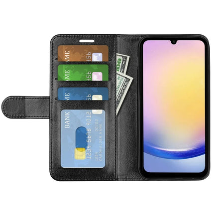 For Samsung Galaxy A26 5G Wallet Case Crazy Horse Texture Stand Leather Phone Cover