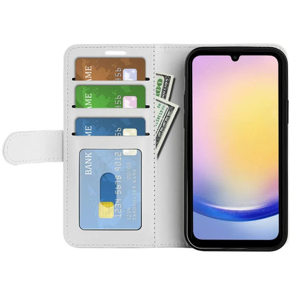 For Samsung Galaxy A26 5G Wallet Case Crazy Horse Texture Stand Leather Phone Cover