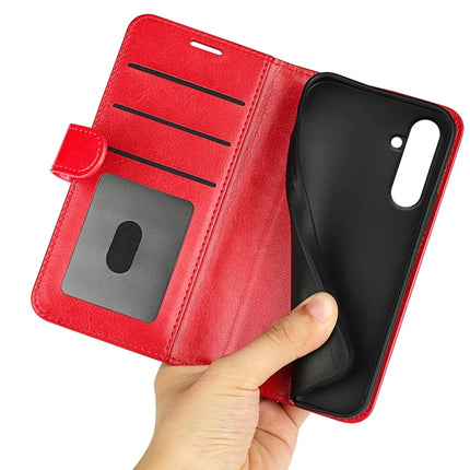 For Samsung Galaxy A26 5G Wallet Case Crazy Horse Texture Stand Leather Phone Cover