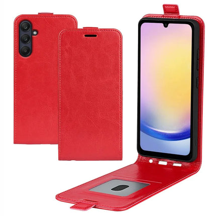 For Samsung Galaxy A26 5G Case with Card Slots Vertical Flip Leather Phone Cover