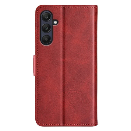 For Samsung Galaxy A26 5G Stand Case Calf Texture Leather Wallet Phone Cover