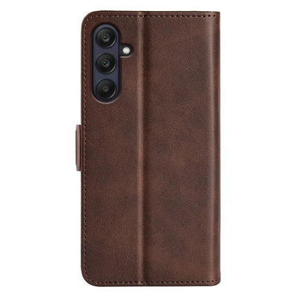 For Samsung Galaxy A26 5G Stand Case Calf Texture Leather Wallet Phone Cover