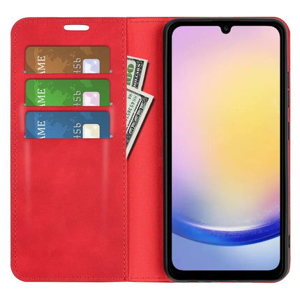 For Samsung Galaxy A26 5G Case Skin-Touch Leather Wallet Phone Cover