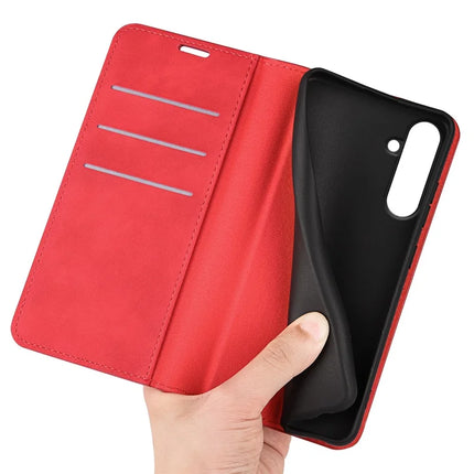 For Samsung Galaxy A26 5G Case Skin-Touch Leather Wallet Phone Cover