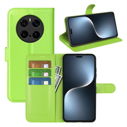 For Honor Magic7 Pro 5G Case Litchi Texture Shockproof Leather Wallet Phone Cover