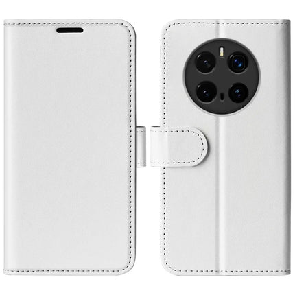 For Honor Magic7 Pro 5G Wallet Case Crazy Horse Texture Stand Leather Phone Cover - White
