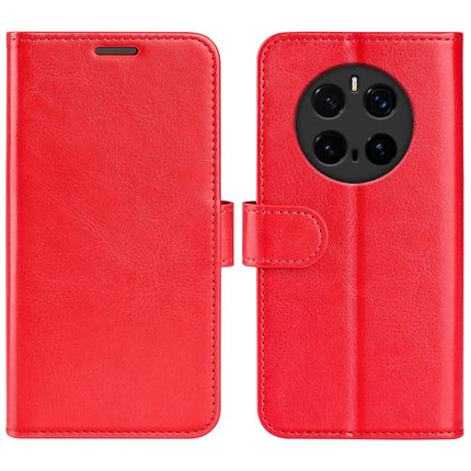 For Honor Magic7 Pro 5G Wallet Case Crazy Horse Texture Stand Leather Phone Cover - Red