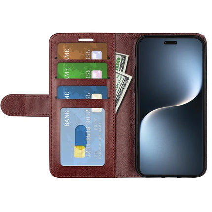 For Honor Magic7 Pro 5G Wallet Case Crazy Horse Texture Stand Leather Phone Cover