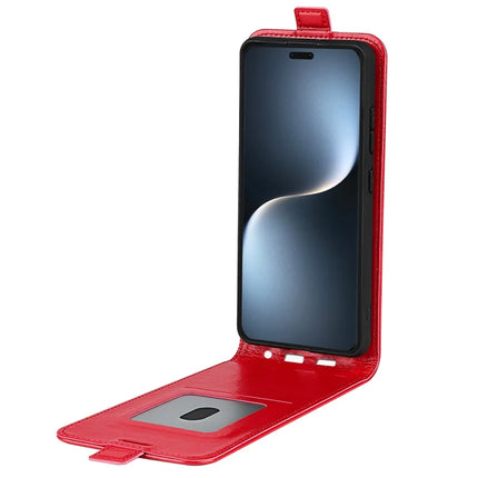 For Honor Magic7 Pro 5G Case with Card Slots Vertical Flip Leather Phone Cover