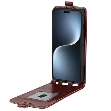 For Honor Magic7 Pro 5G Case with Card Slots Vertical Flip Leather Phone Cover