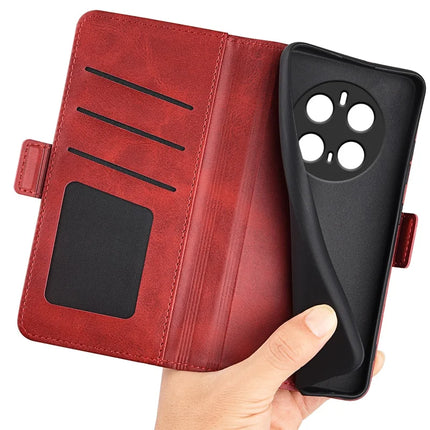 For Honor Magic7 Pro 5G Stand Case Calf Texture Leather Wallet Phone Cover
