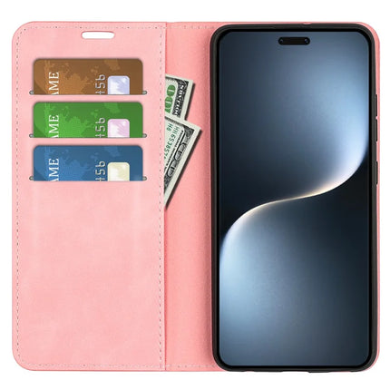 For Honor Magic7 Pro 5G Case Skin-Touch Leather Wallet Phone Cover