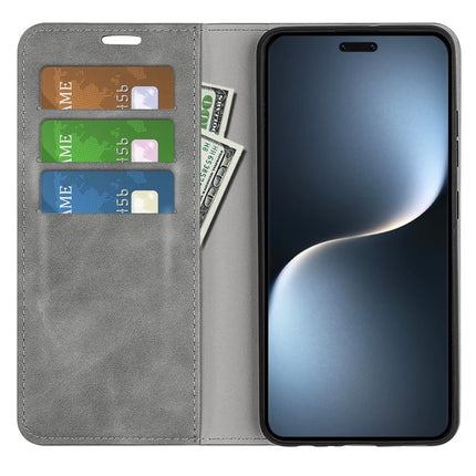 For Honor Magic7 Pro 5G Case Skin-Touch Leather Wallet Phone Cover