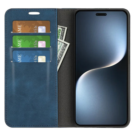 For Honor Magic7 Pro 5G Case Skin-Touch Leather Wallet Phone Cover