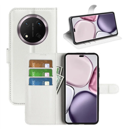 For Honor Magic7 Lite 5G / X9c 5G / X60 Pro 5G Case Litchi Texture Shockproof Leather Wallet Phone Cover