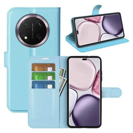 For Honor Magic7 Lite 5G / X9c 5G / X60 Pro 5G Case Litchi Texture Shockproof Leather Wallet Phone Cover