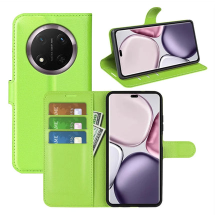 For Honor Magic7 Lite 5G / X9c 5G / X60 Pro 5G Case Litchi Texture Shockproof Leather Wallet Phone Cover