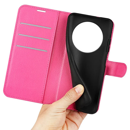 For Honor Magic7 Lite 5G / X9c 5G / X60 Pro 5G Case Litchi Texture Shockproof Leather Wallet Phone Cover
