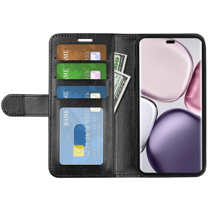 For Honor Magic7 Lite 5G / X9c 5G / X60 Pro 5G Wallet Case Crazy Horse Texture Stand Leather Phone Cover