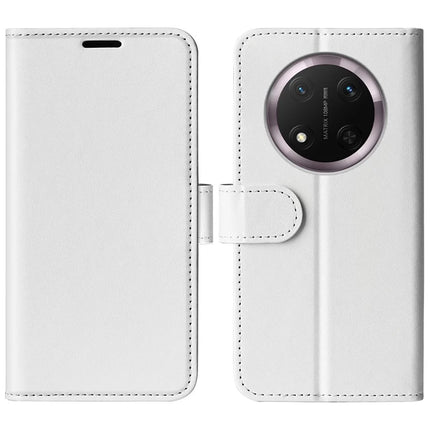 For Honor Magic7 Lite 5G / X9c 5G / X60 Pro 5G Wallet Case Crazy Horse Texture Stand Leather Phone Cover - White