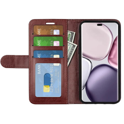 For Honor Magic7 Lite 5G / X9c 5G / X60 Pro 5G Wallet Case Crazy Horse Texture Stand Leather Phone Cover