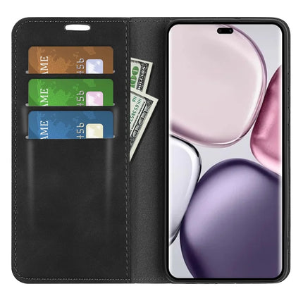 For Honor Magic7 Lite 5G / X9c 5G / X60 Pro 5G Case Skin-Touch Leather Wallet Phone Cover