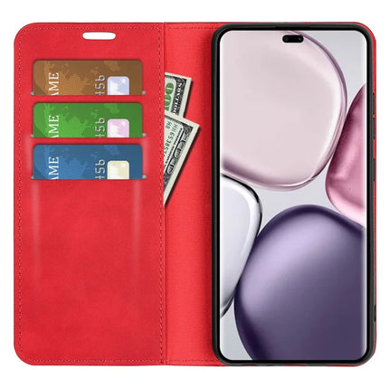 For Honor Magic7 Lite 5G / X9c 5G / X60 Pro 5G Case Skin-Touch Leather Wallet Phone Cover