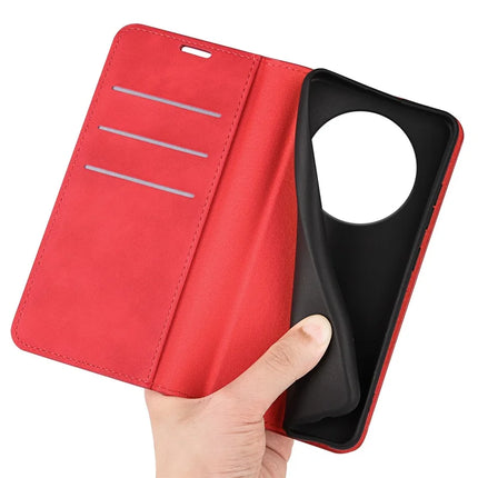 For Honor Magic7 Lite 5G / X9c 5G / X60 Pro 5G Case Skin-Touch Leather Wallet Phone Cover