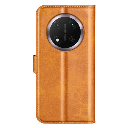 For Honor Magic7 Lite 5G / X9c 5G / X60 Pro 5G Stand Case Anti-Scratch Calf Texture Leather Phone Cover