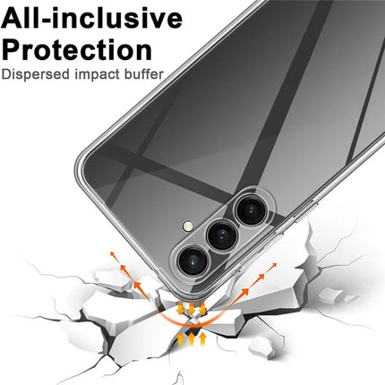 For Samsung Galaxy A26 5G Case Anti-Fingerprint Crystal Clear TPU Phone Cover
