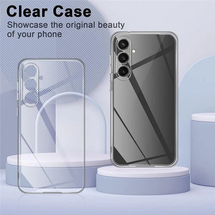 For Samsung Galaxy A26 5G Case Anti-Fingerprint Crystal Clear TPU Phone Cover