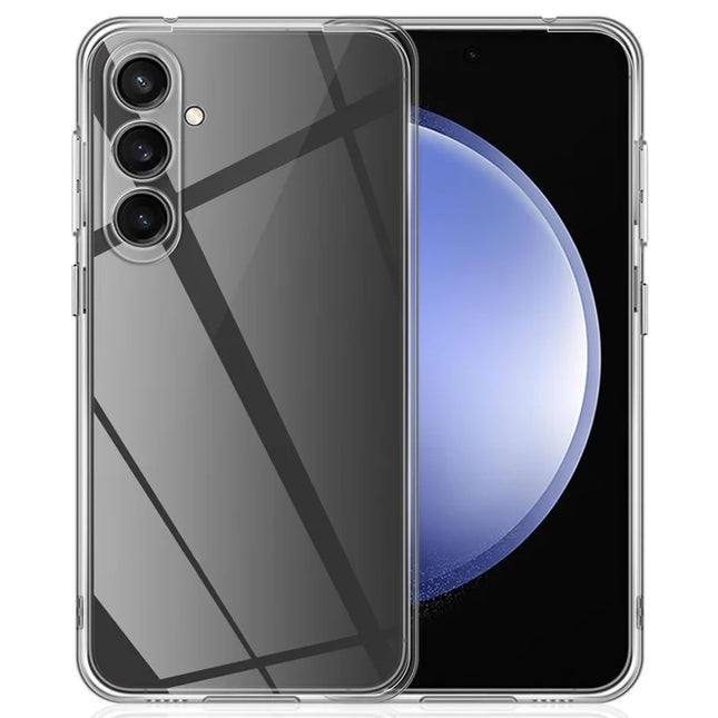 For Samsung Galaxy A36 5G Case Anti-Fingerprint Crystal Clear TPU Phone Cover