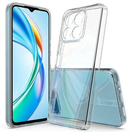 For Honor X5b  /  X5b Plus Clear Phone Case TPU+Acrylic Shockproof Phone Back Cover