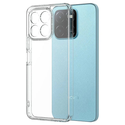 For Honor X5b  /  X5b Plus Clear Phone Case TPU+Acrylic Shockproof Phone Back Cover