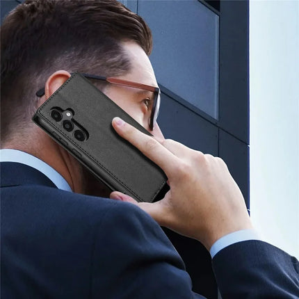 For Samsung Galaxy A56 5G Wallet Case Magnetic Closure PU Leather Phone Cover